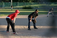 Rob DuJack (3B) / Andy Rosen (SS) / Mike Dubay (LCF) - (8-13-07)